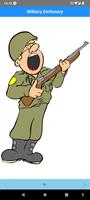 Military Dictionary Plakat
