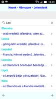 Név - Névnap - Jelentés screenshot 2