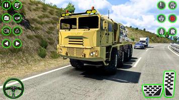 Army Cargo Truck Driving 3d اسکرین شاٹ 1
