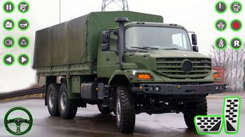 Army Cargo Truck Driving 3d اسکرین شاٹ 2