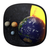 Solar System 3D icon