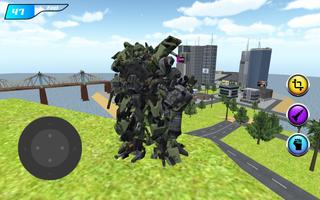 Monster Hero :  Air X Robot Mission تصوير الشاشة 1