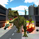 Dinosaur VS Sniper Battle Simulator APK