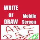draw or write mobile screen APK
