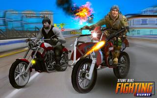 Extreme Bike Attack Race 3D ảnh chụp màn hình 1