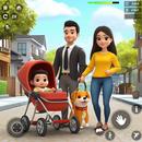 لعبة محاكاة حياة الأم APK