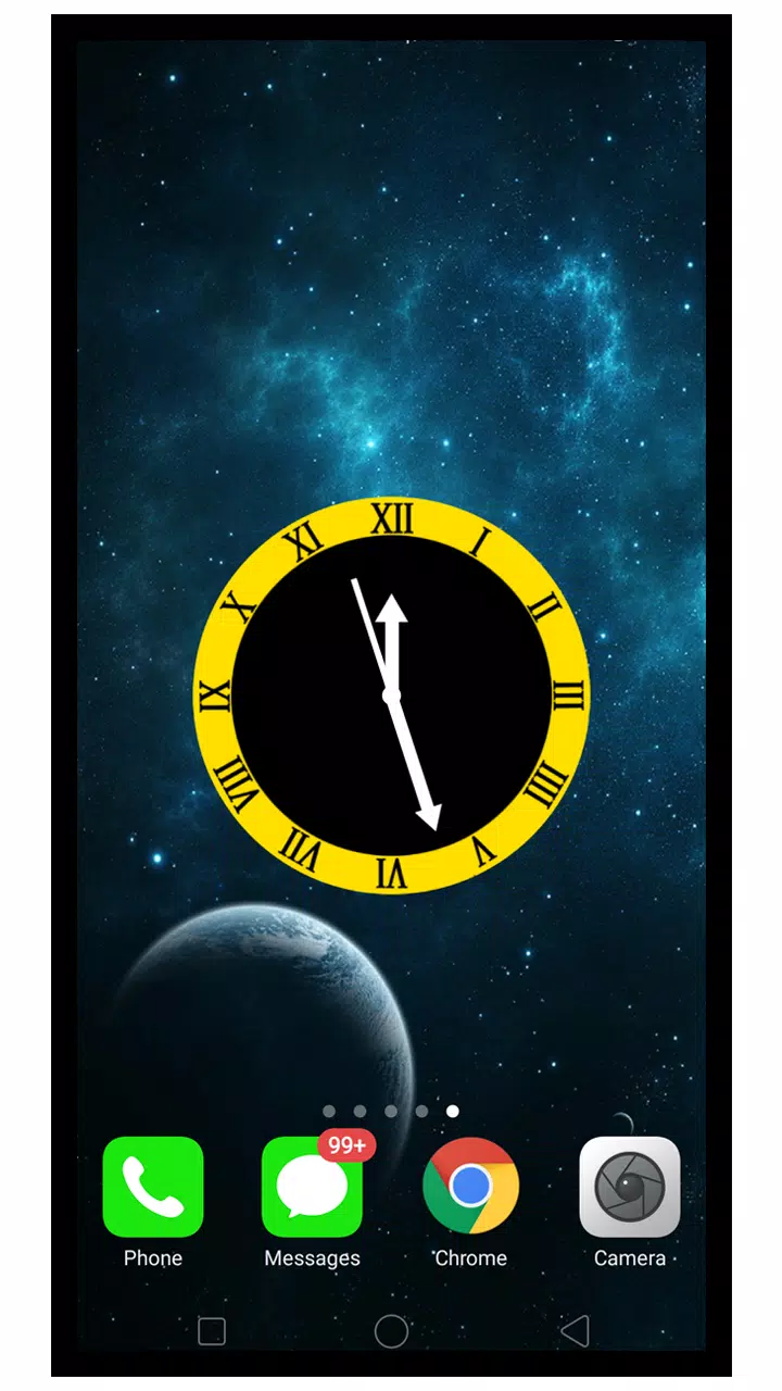 Night smart watch: Galaxy wallpaper clock APK for Android Download