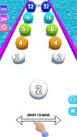 Number Ball 3D - Merge Games تصوير الشاشة 1