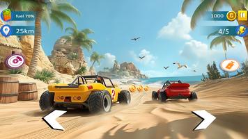 Buggy Car: Beach Racing Games تصوير الشاشة 1
