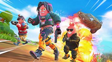 Sausage BattleRoyale-Gun Games ภาพหน้าจอ 1