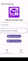 Hide My Message imagem de tela 1