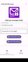Hide My Message imagem de tela 2
