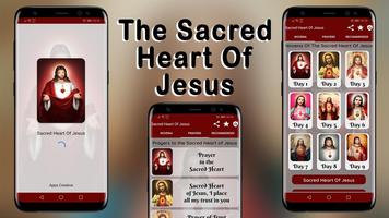 The Sacred Heart Of Jesus, Novena And Prayers Affiche