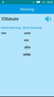 English to Nepali and Hindi 截图 2