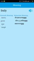 English To Kannada & Malayalam 截图 2