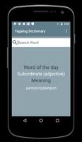 پوستر English to Tagalog Dictionary