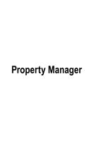 Property Manager Affiche