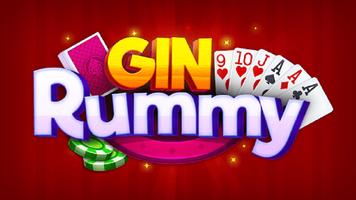 Gin Rummy - Card Game Affiche