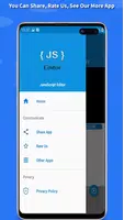 JavaScript editor: Run JS Code screenshot 5
