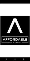 AFFORDABLE HOSPITALITY Affiche