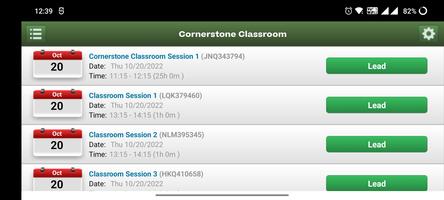 Cornerstone Classroom captura de pantalla 1