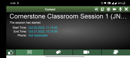 Cornerstone Classroom captura de pantalla 2