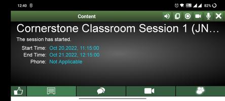 Cornerstone Classroom capture d'écran 2