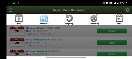 Cornerstone Classroom captura de pantalla 3