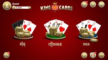 King of Cards Khmer Plakat