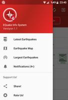 EQuake Info System Ekran Görüntüsü 1