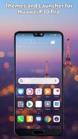 Theme launcher for Huawei p30 screenshot 1