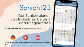 Schicht25: Schichtplaner poster