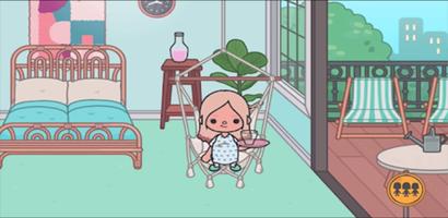 Happy Toca boca Life World gui Ekran Görüntüsü 1
