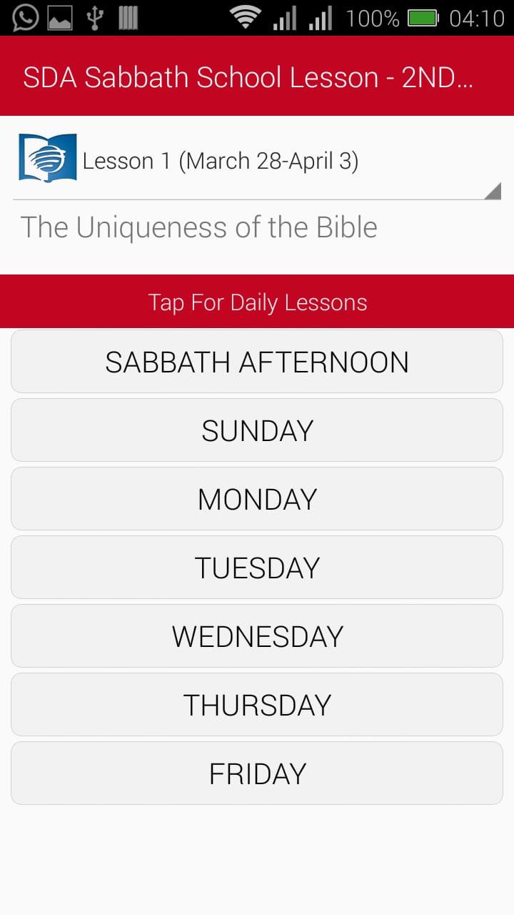 Sda Sabbath School Lesson 2nd Quarter 21 For Android Apk Download Sda Sabbath School Lesson 2nd Quarter 21 For Android Apk Download