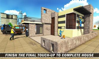 moderno casa construcción 3d captura de pantalla 2