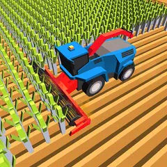 Blocky Plow Farming Harvester APK download