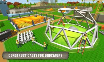 jurassique dinosaure parc artisanat: dino monde capture d'écran 1