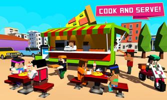Pizza Shop: Moto Pizza Burger Livraison Jeux Affiche
