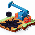 Oil Mining 3D - Petrol Factory icône