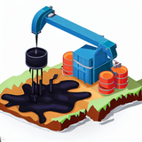 Oil Mining 3D - Petrol Factory أيقونة