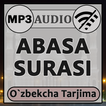 Абаса сураси аудио mp3, таржима матни