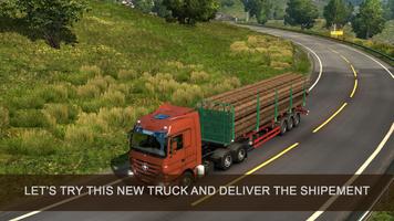Euro Truck Simulator 3d 2022 تصوير الشاشة 2