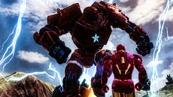 Iron Man Rope hero Fighting الملصق