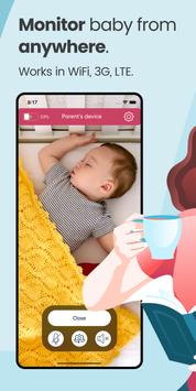 西比婴儿监护器3G视频摄像机 Saby Baby Monitor 截图 5