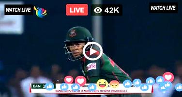 Gtv Live Sports - Cricket Live Cartaz
