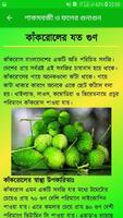 শাক সবজি ও ফলের গুনাগুন imagem de tela 2