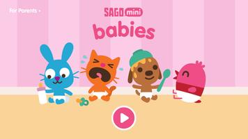 Sago Mini Babies Daycare الملصق