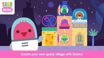 برنامه‌نما Sago Mini Space Blocks Builder عکس از صفحه