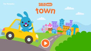 Sago Mini Town Builder Cartaz