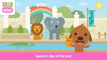 برنامه‌نما Sago Mini Zoo Playset عکس از صفحه